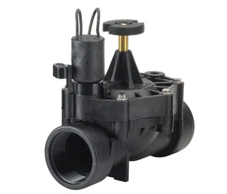 Irritrol 700DK-1-LF 1″ Brass Inline Solenoid Valve with Decoder — Low Flow