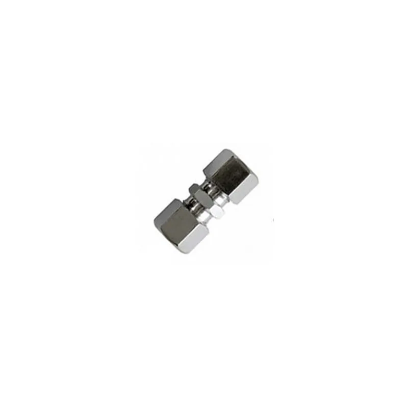 Coupling for stainless steel pipes 10 mm x 10 mm