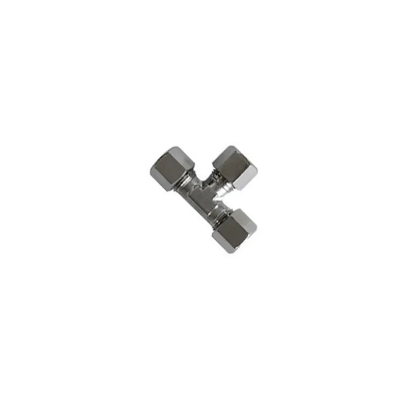 T-joint for stainless steel pipes 12mm x 12mm x 12mm