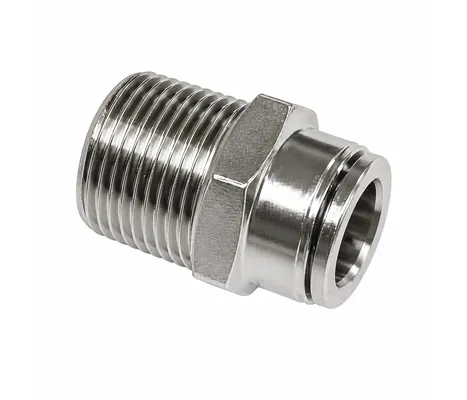 Fitting 3/8″ male to 3/8″ slip lok